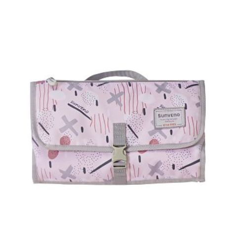 Foldable Changing Pad-pink