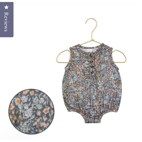 Cloud Muslin™ Bubble Romper - Bea
