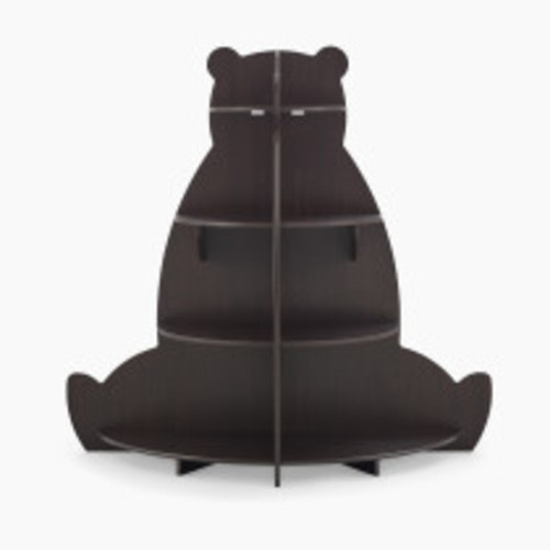 Delta Children Bear Bookcase - Crafted Walnut