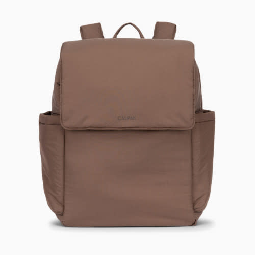 Diaper Backpack with Laptop Sleeve - Hazelnut