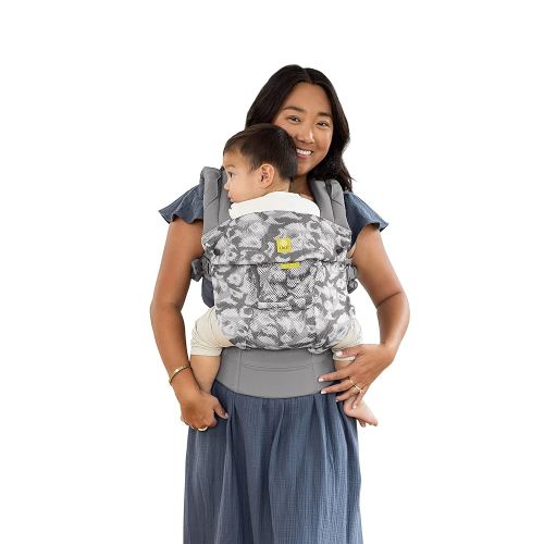 LÍLLÉbaby Complete Airflow Ergonomic 6-in-1 Baby Carrier Infant to Toddler with Lumbar Support (7-45 Pounds), 360 Degree Baby Wearing, Inward and Outward Facing (Frosted Leopard)
