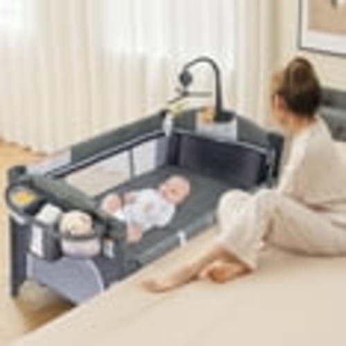 OLAKIDS Baby Bedside Sleeper