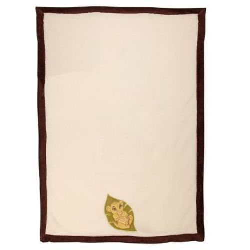 NoJo Disney Lion King Simba's Wild Adventure Super Soft Appliqued Baby Blanket