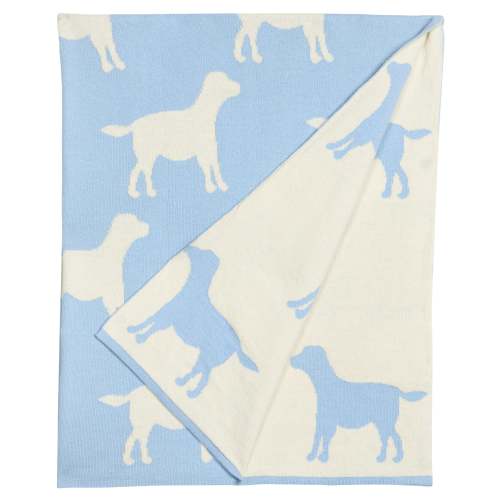 Nursery Blanket - Blue Lab