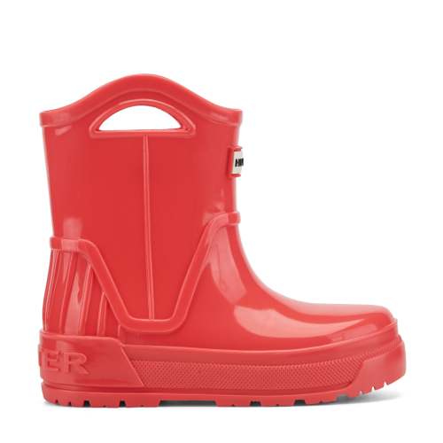 Little Kids Georgey Waterproof Rain Boots - Medium Red | Hunter Boots