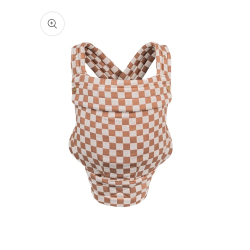 PREORDER: The Monarch Carrier - Mocha Check (Estimated ship date: Marc – Mabē