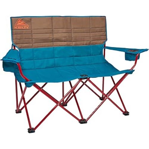 Kelty Loveseat Double Outdoor Camp Chair, 2-Person Camping, Festival, Concert Seat, Updated for 2022