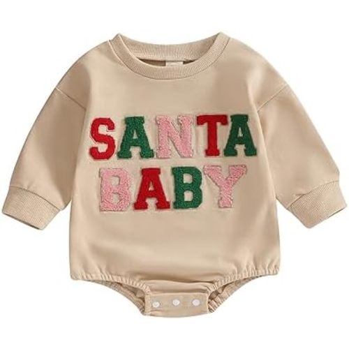 Engofs Newborn Baby Girl Boy Sweatshirt Romper Long Sleeve 0 3 6 12 18 Months Fall Winter Clothes