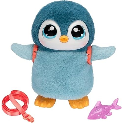 Little Live Pets My Walking Penguin - Waddles Soft and Cuddly Interactive Toy Penguin That Walks, Dances and Flaps It's Wings. 25+ Sounds and Reactions. Batteries Included. for Kids Ages 5+