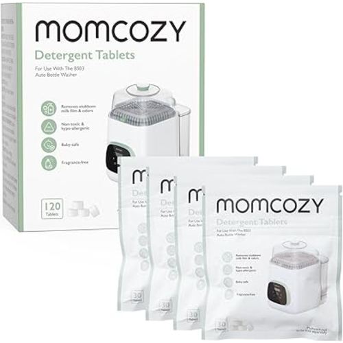 Momcozy Official Washing Block for Momcozy KleanPal Pro Baby Bottle Washer, 120 Tablets