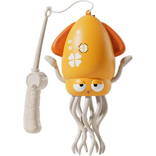 Cyinyin Electric Crawling Octopus Toys with LED Lights & Music, Smart Obstacle Avoidance, Dancing Octopus Toy, Musical Robot Pet Dolls for Kids(Yellow)