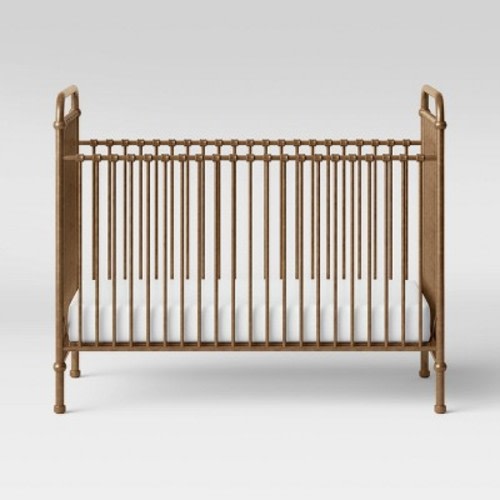 Namesake Abigail 3-in-1 Convertible Crib, Color: Vintage Gold