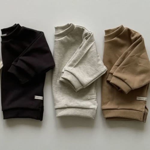 Kids Aosta Long Sleeve Sweatshirt (3m-5y) - 3 Colors | AT NOON STORE