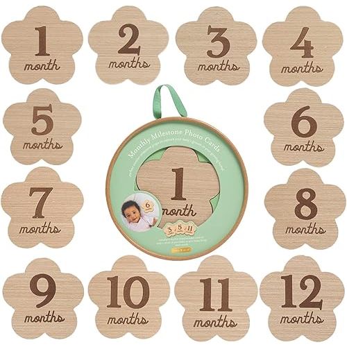 Kate & Milo Flower Milestone Props