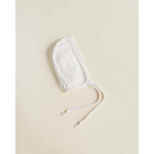 Pointelle Bonnet - Dove White