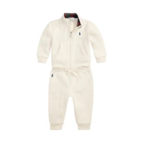 Baby Boys Fleece Mock Neck Set