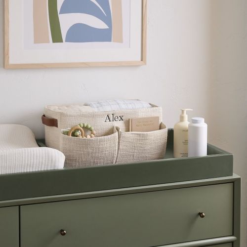 Cotton Diaper Caddy