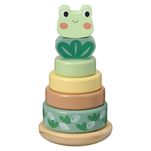 Little Town Wooden Carrot, Egg, or Stacker - Frog Stacker Same-Day Delivery or Pickup | ALDI