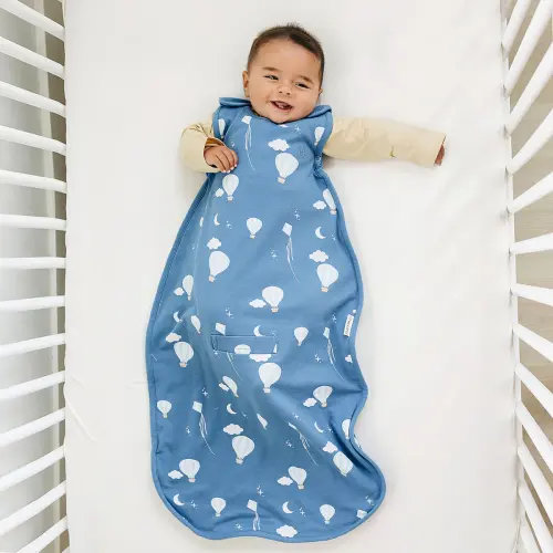 Woolino | Ultimate 4-Season® Sleep Sacks 2mths to 2yrs, Hot Air Balloon