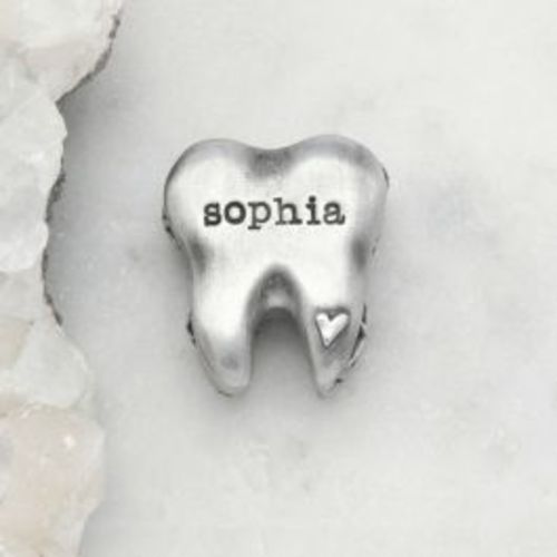 Personalized Tooth Fairy Box {Pewter} by Lisa Leonard Designs