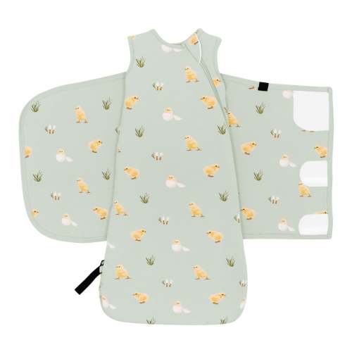 Sleep Bag Swaddler in Aloe Chick 1.0