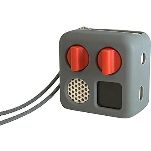 Silicone Cover for Yoto Mini Player, Protective Sleeve Case Compatible with Audio Music Player (Gray)