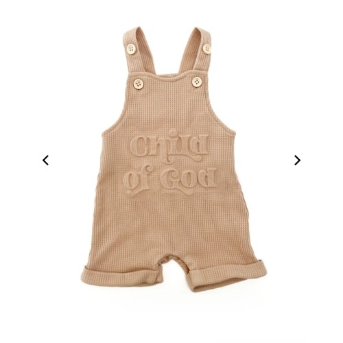 Child of God Waffle Overalls – AmorClothingCo.