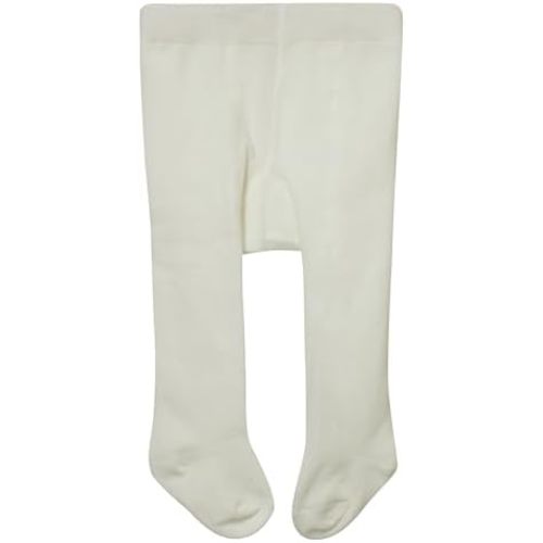 Baby Girls Tights White Thick Leggings Stockings Cotton Pantyhose for Newborn Infant Toddler 1Pack