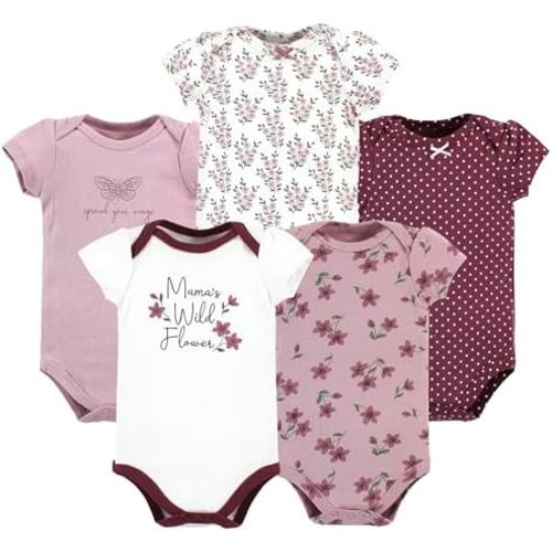 Hudson Baby Unisex Baby Cotton Bodysuits