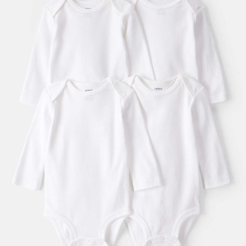 Baby 4-Pack Long-Sleeve Bodysuits | Carter’s Oshkosh Canada