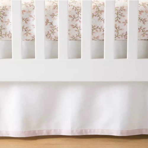 Borderline Crib Skirt | Serena and Lily