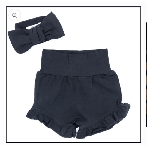 Black Bloomer/Headband Set – Cowkid Clothing Company