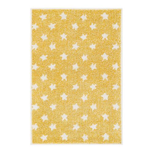 Unique Loom Stars Whimsy Kids Throw or Area Rug