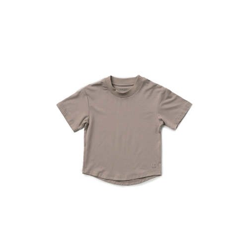 Oversized Bamboo Tee - Mushroom