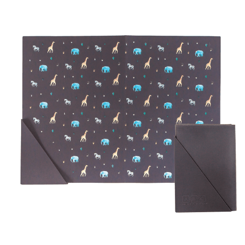 Silicone Placemat Safari Faded Black – Austin Baby Collection