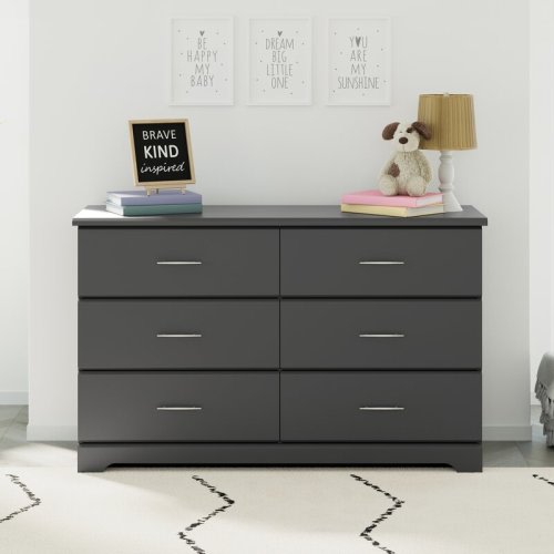Storkcraft Brookside 6 Drawer Double Dresser & Reviews | Wayfair