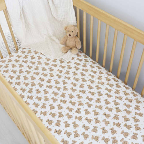 Beary Sweet Crib Sheet