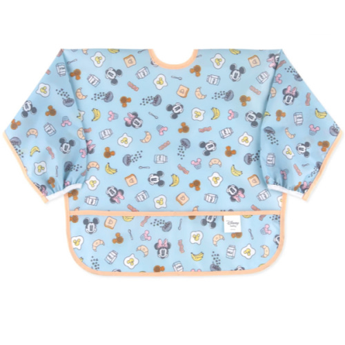 Sleeved Bib: Mickey + Minnie Sunny Side Up – Bumkins
