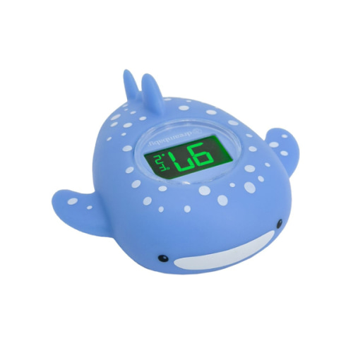 Dreambaby Whale Shark USB Rechargeable Baby Bath Thermometer
