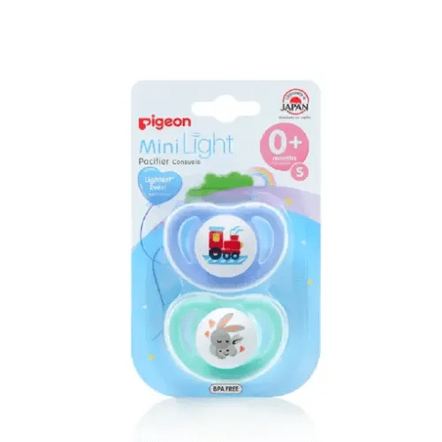Pigeon Minilight Pacifier Small - 2 Pack | Baby Bunting AU
