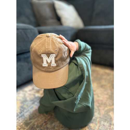 Personalized Embroidered Initial Baby /Youth Baseball Hat