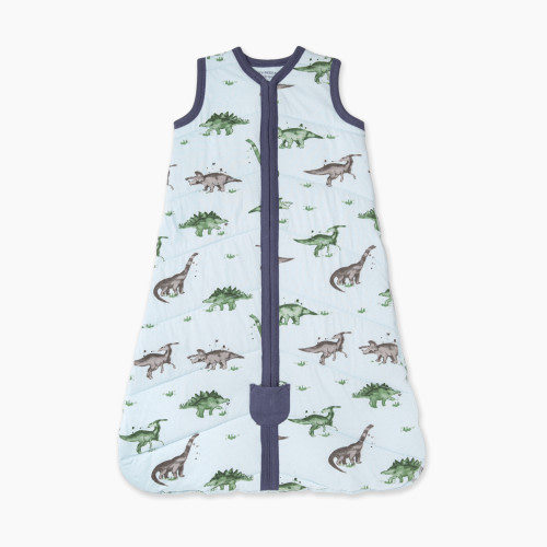 Burt's Bees Baby Quilted Beekeeper Organic Cotton Wearable Blanket - Happy Herbivores, Large