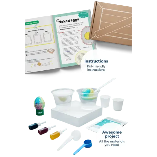 Start a Monthly Chemistry Box with Eggsperiments | KiwiCo