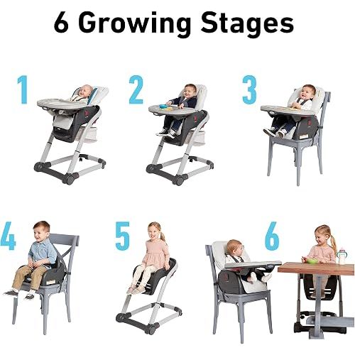 Graco Blossom 6 in 1 Convertible High Chair, Redmond