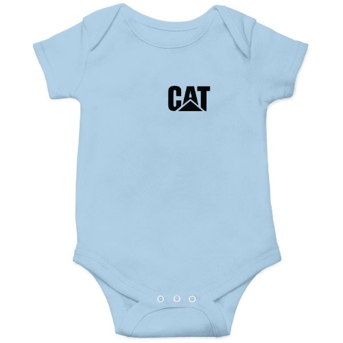 CAT DIESEL GIRL Onesies Kids's Short Sleeve Onesie 6M Light blue sold by VanIT1910 | SKU 137245034 | Printerval