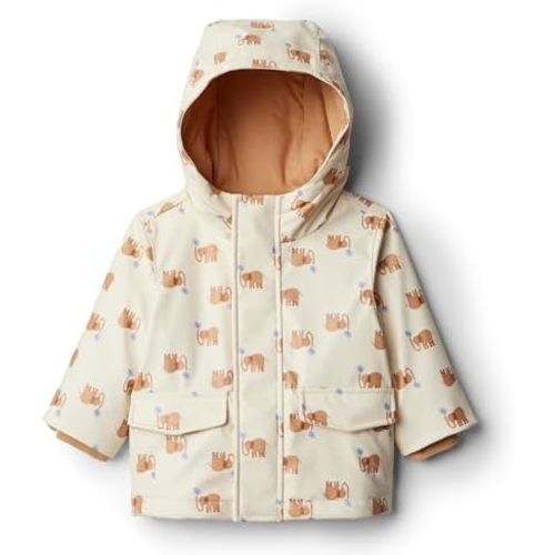 Amazon Essentials x Sofia Grainge Toddlers and Baby Boys' Water-Repellent Rain Jacket