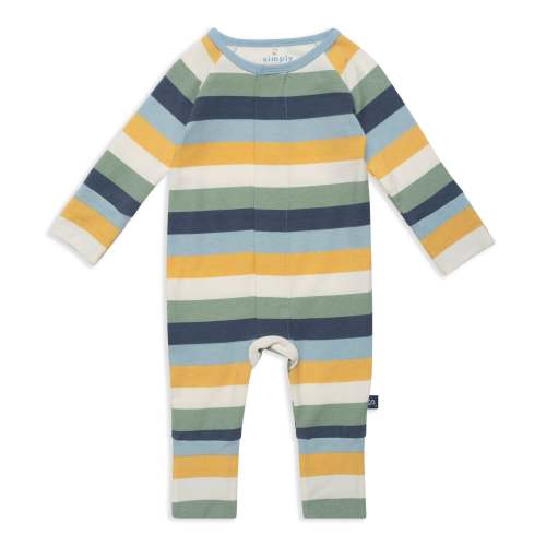 big multi stripe blue cloudstretch™ magnetic convertible coverall
