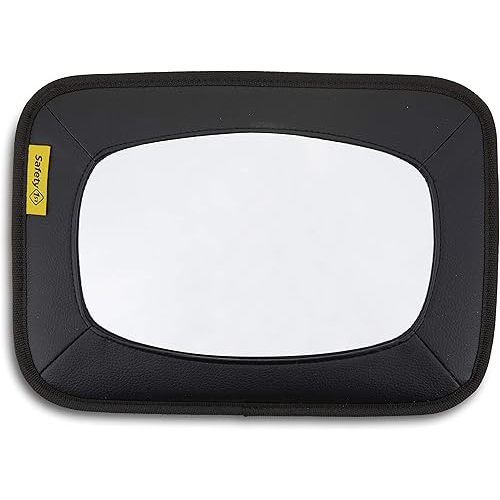Safety 1st Backseat Mirror for Rear Facing Baby Carseat, No Base, Full View for Parents, Easy to Install, Universal Car Mirror