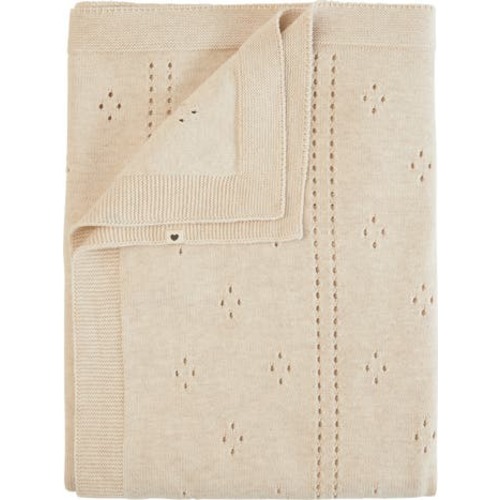 Organic Cotton Pointelle Blanket