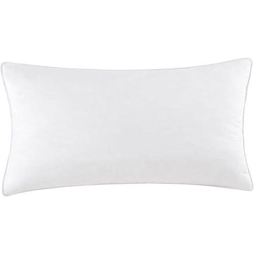 12"x20" Pillow Inserts Soft Feather Pillow Set of 1 Indoor Decorative Sofa Down Pillows Bed Pillows Couch Pillow